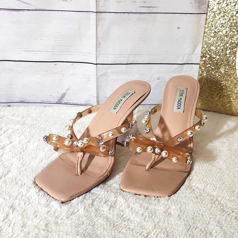 Steve Madden Dressy Classy Heel Sandals 8
